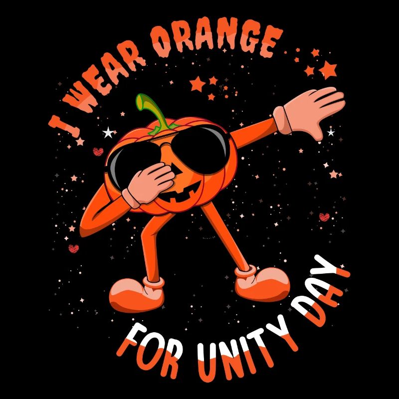 Pumpkin Orange Kindness Awareness Unity Day