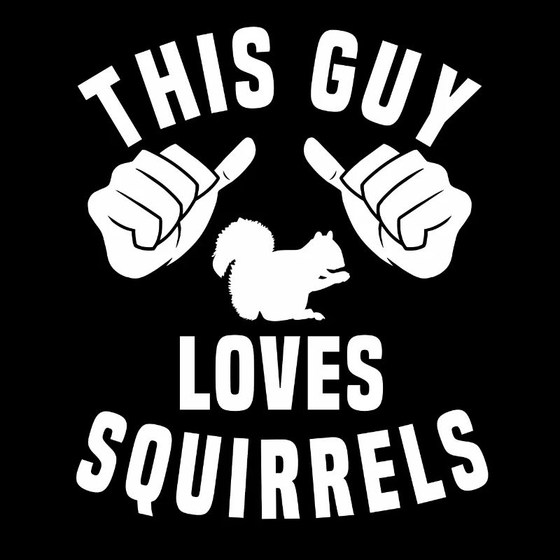Ce gars aime les écureuils