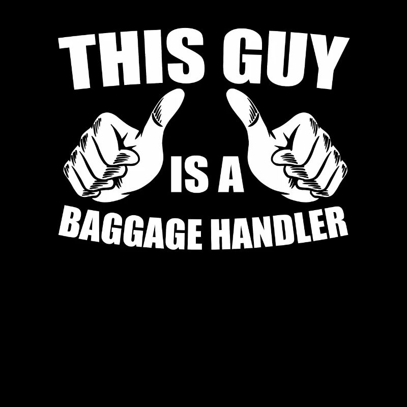 Funny baggage handler costume