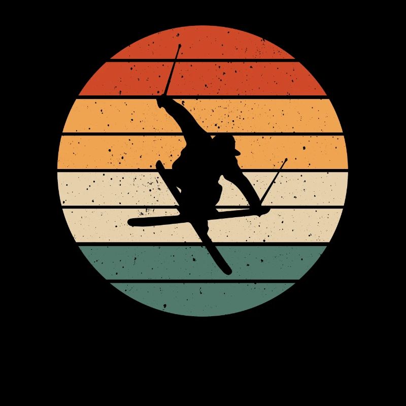 Retro Freestyle Ski Design