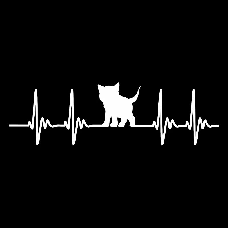 Cat Heartbeat Kitten Gift Idea