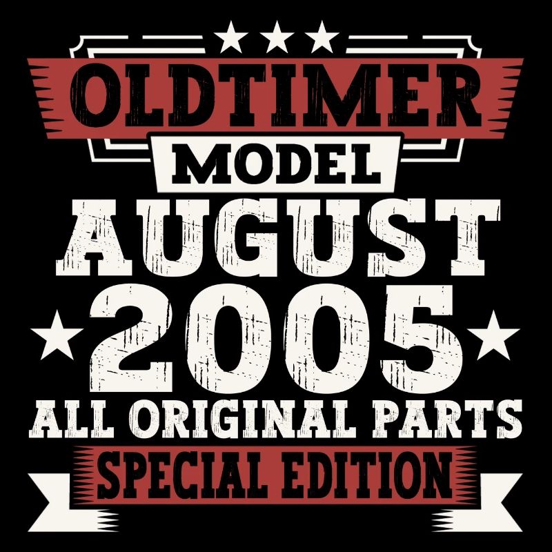Oldtimer August 2005 17. Geburtstag Geschenk Fun