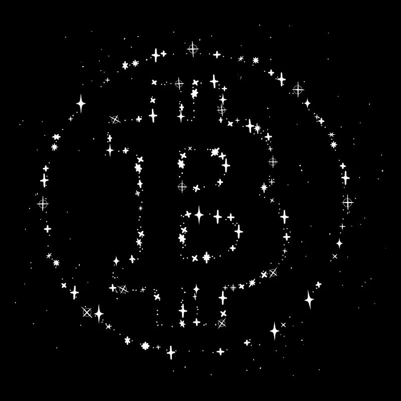 Bitcoin Sternbild - Kryptowährung