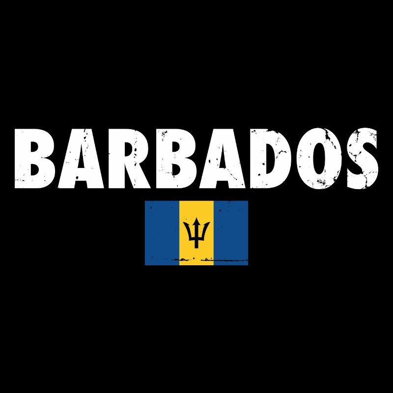 Barbade Barbade Drapeau Barbadien