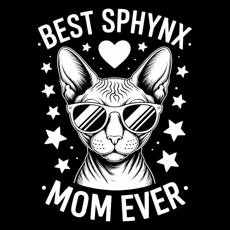 Chat Sphynx Disant Drôle Chat Sphynx Cadeau