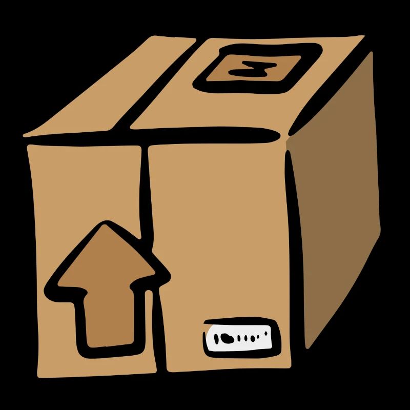Parcel Post Dispatch Logistics Parcel delivery man