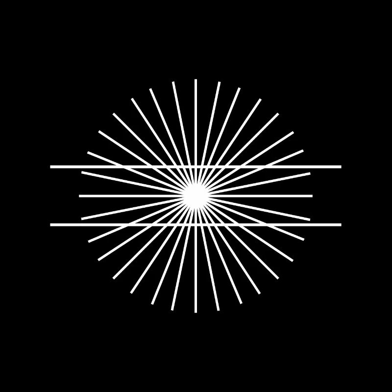 Optical illusion Gift Equal Long Parallel