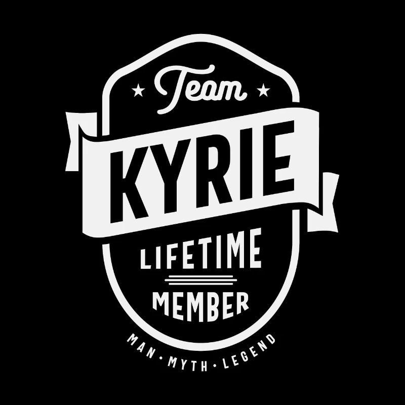 Team Kyrie Lebenslanges Mitglied Lustiger Name Kyrie