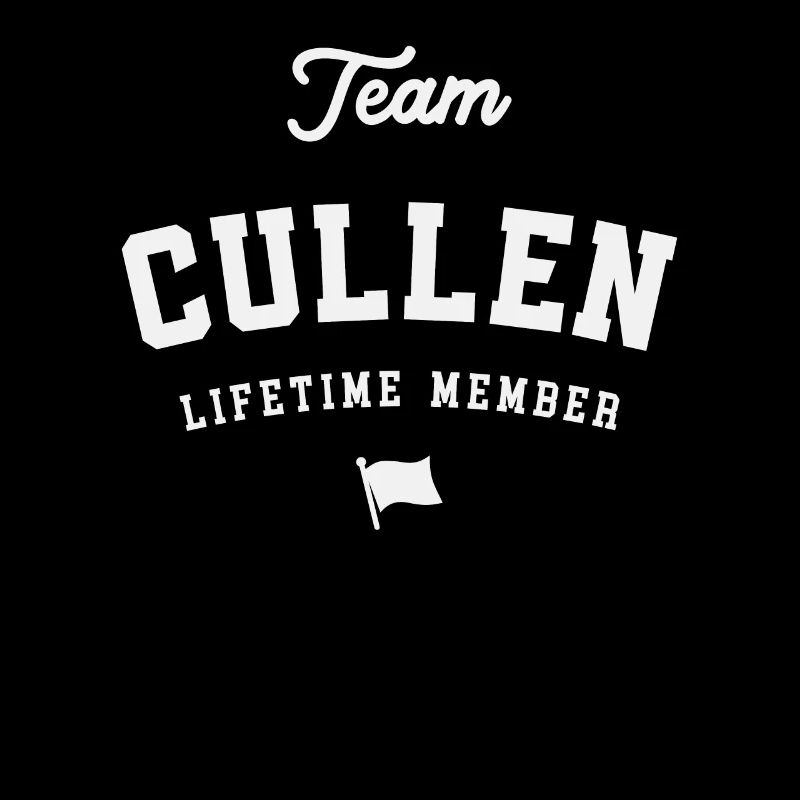 Team Cullen Lebenslanges Mitglied Lustiger Name Cullen