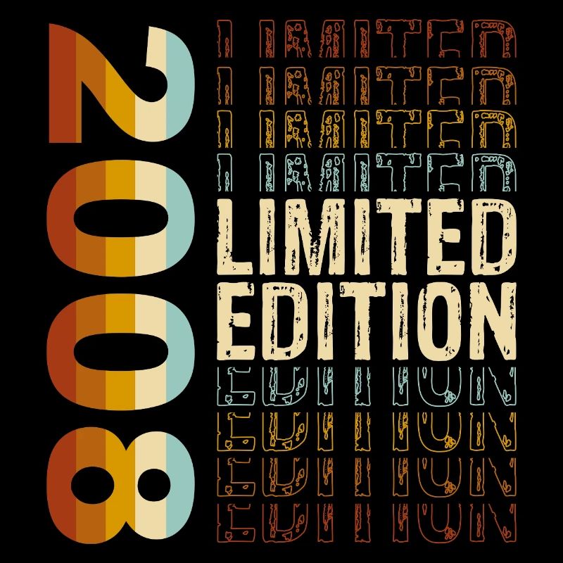 Edition limitée 2008 Édition couleur Impression graphique 18.