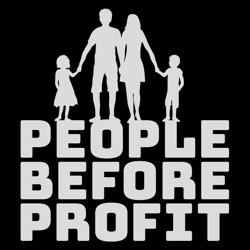 Logo de l’activisme People Before Profit Justice