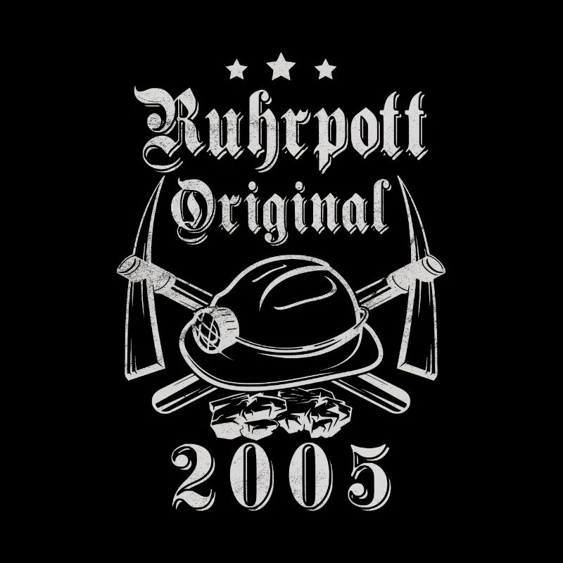 2005 Geburtstag Ruhrpott Original Hacke Helm