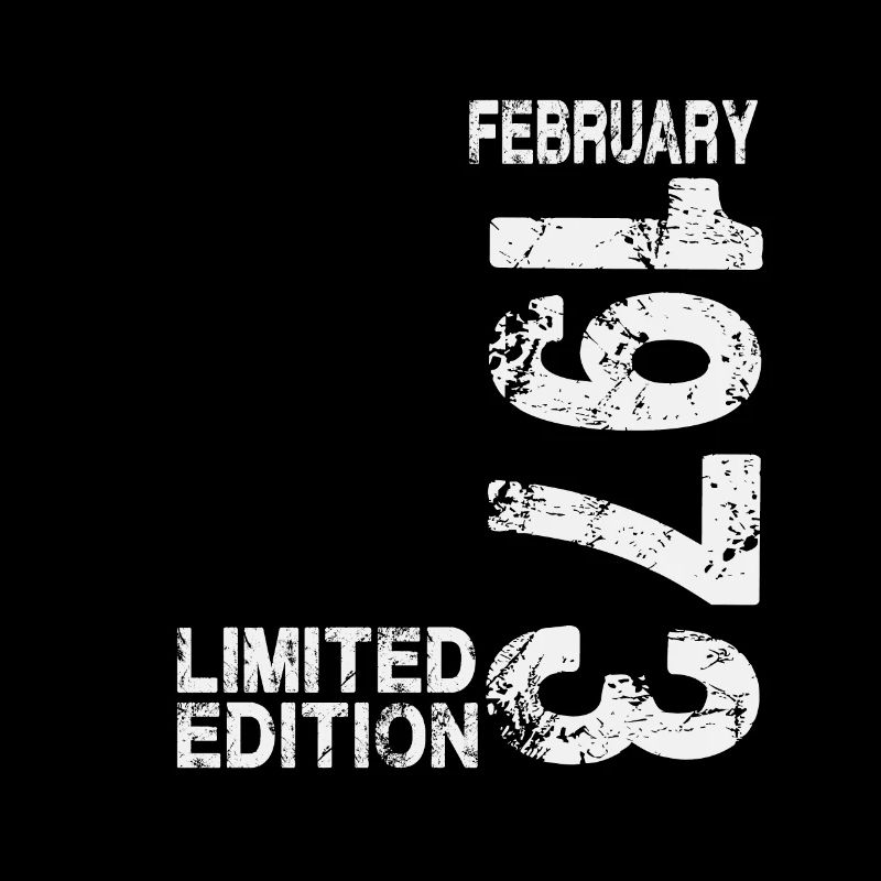 February 1973 Born birthday Retro