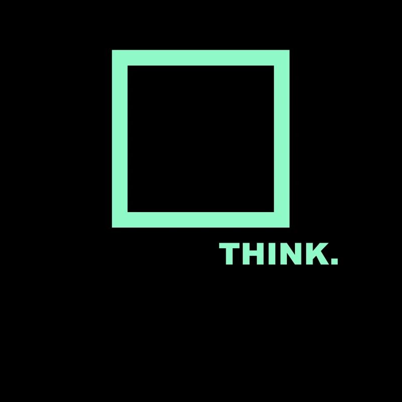 Think outside the box, lateral thinker, think differently