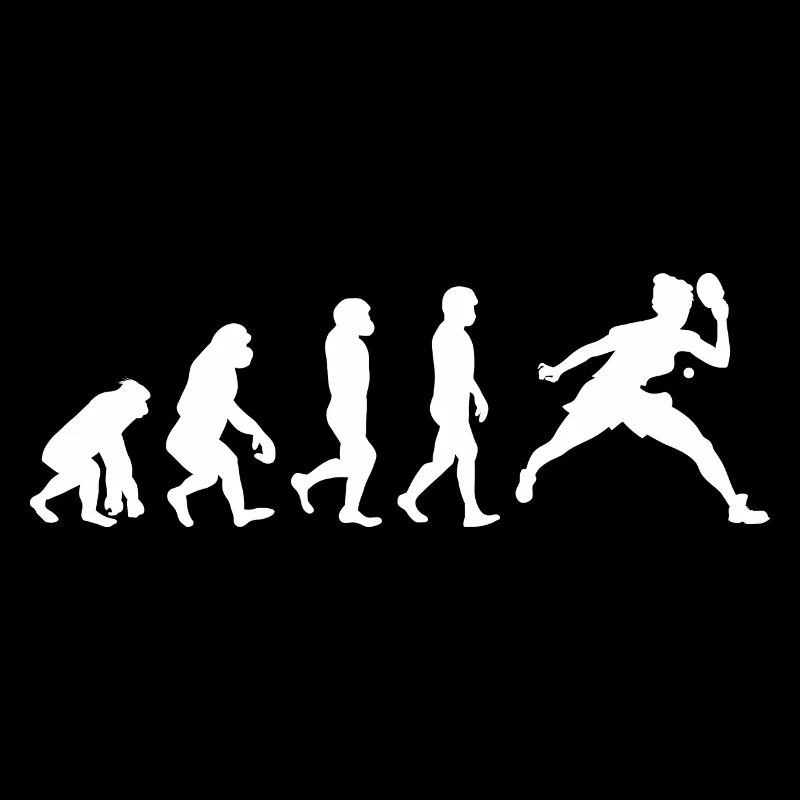 Ping Pong Table Tennis Paddle Player Evolution