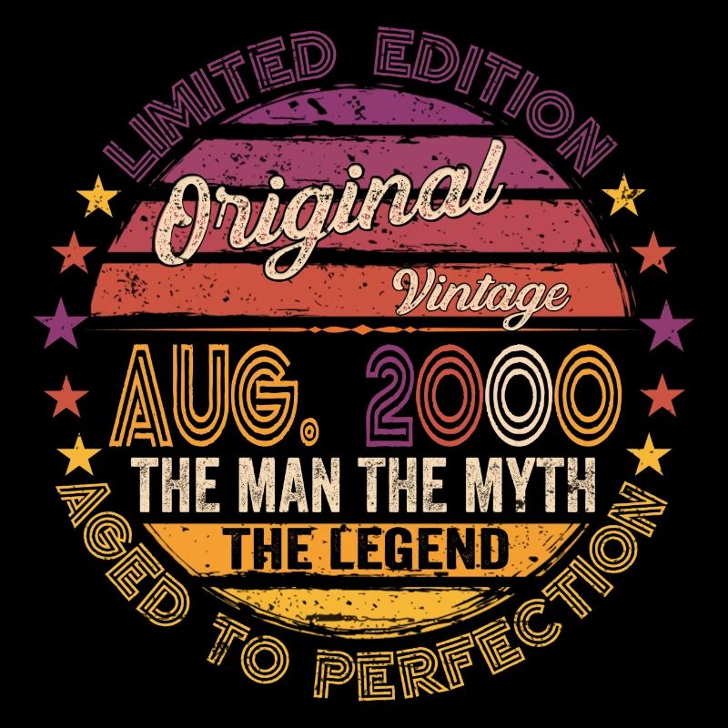 Original August 2000 22. Geburtstag Geschenk Fun