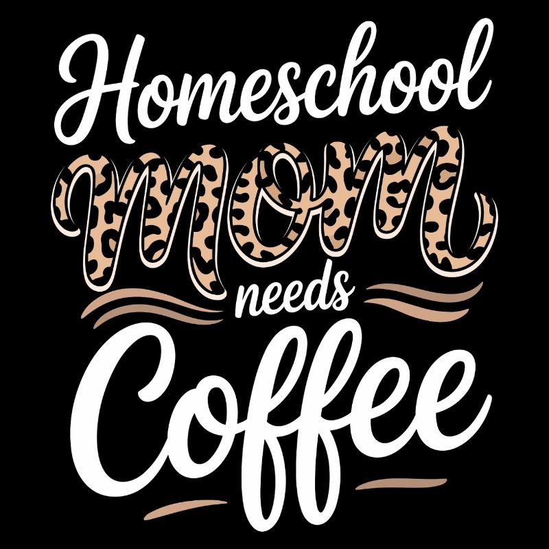 Homeschool-Mutter liebt Kaffee