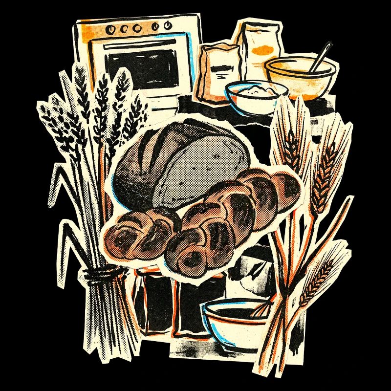 Backen Bäcker Vintage