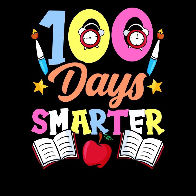 100 Tage Schlauer Lustig Team Sprüche Süß