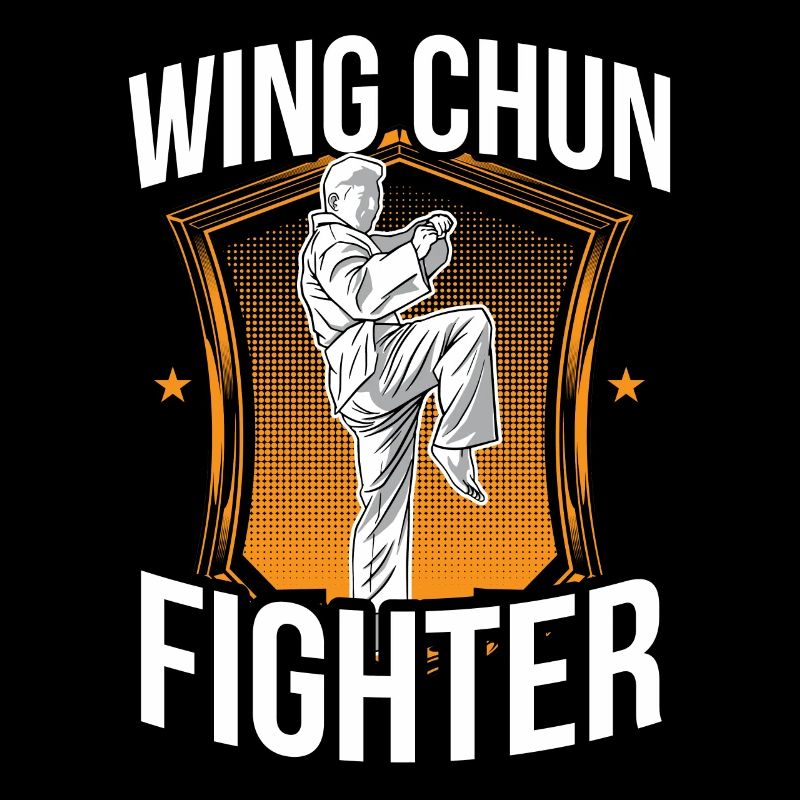 Wing Chun Kämpfer Trainer Kampfsport Kampfkunst