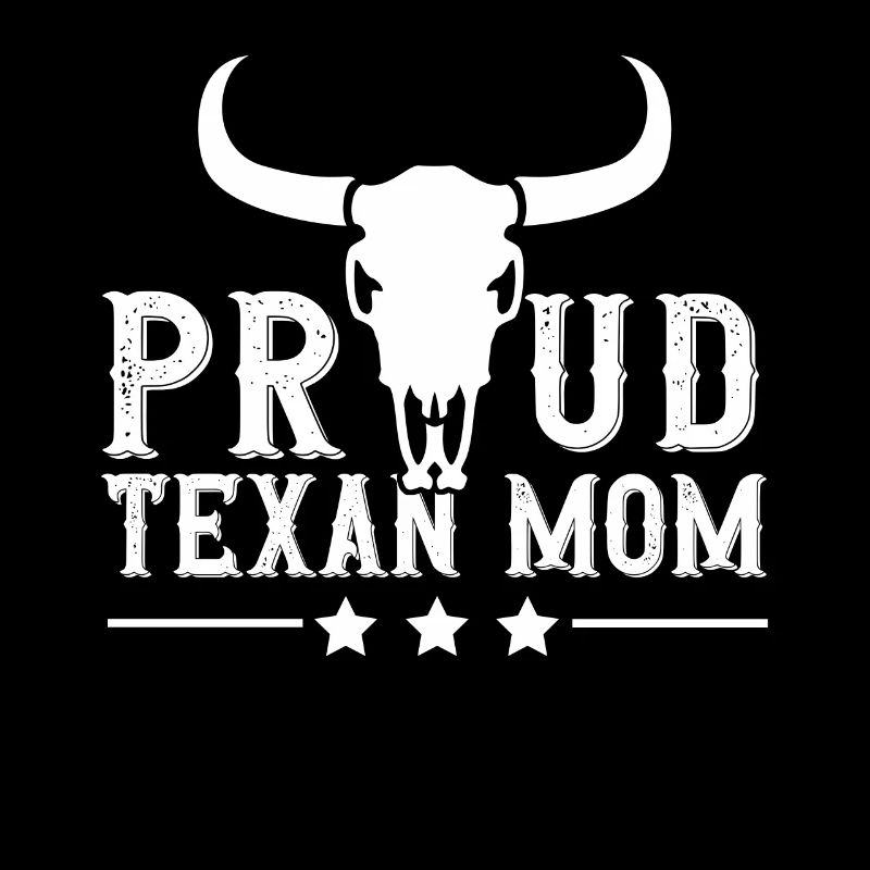 Stolze Texanische Mutter Texanisch Texas Texaner