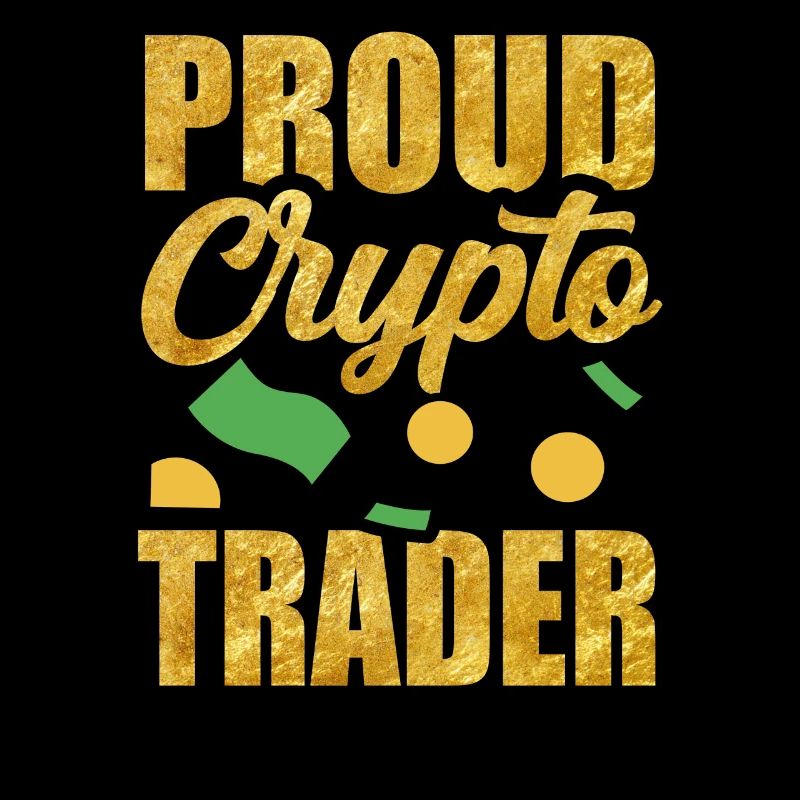 Stolzer Krypto Trader Traden Crypto Trading