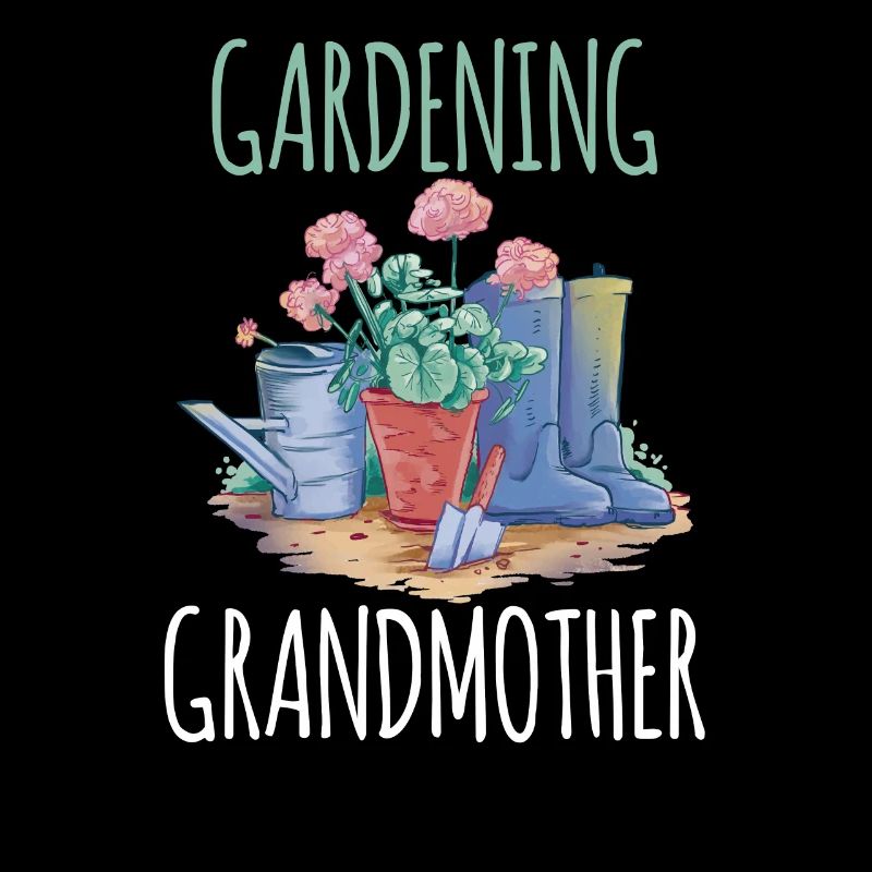 Gartenarbeit Großmutter Gärtnerin Oma Garten