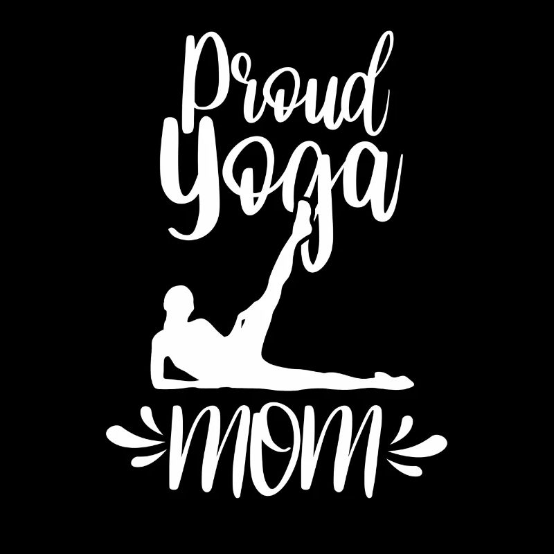 Stolze Yoga Mutter Hobby Mama Mami