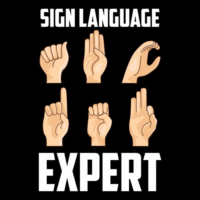 Gebärdensprache Experte Awareness Gebärden Gestik