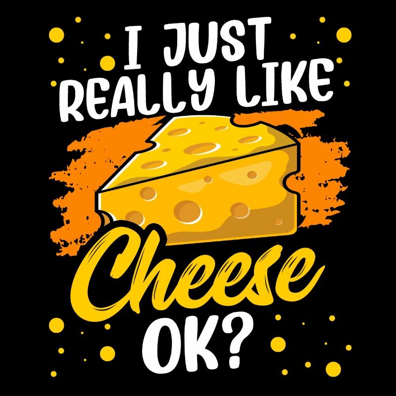 Ich Mag Käse Einfach Sehr Liebhaber Süß Liebe