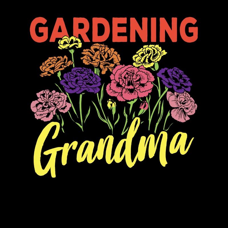 Gartenarbeit Oma Garten Großmutter Gärtnerin