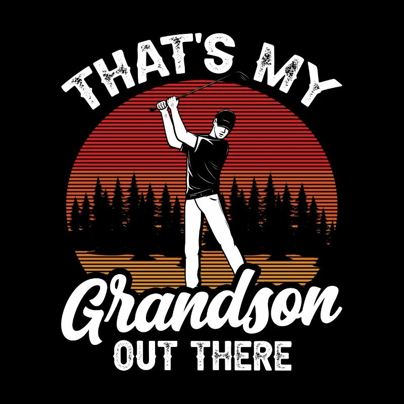 This is my grandson out there playing golf