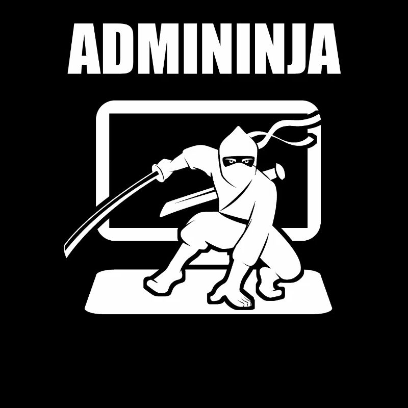 Admininja Admin Ninja Computer Scientist Funny Gift