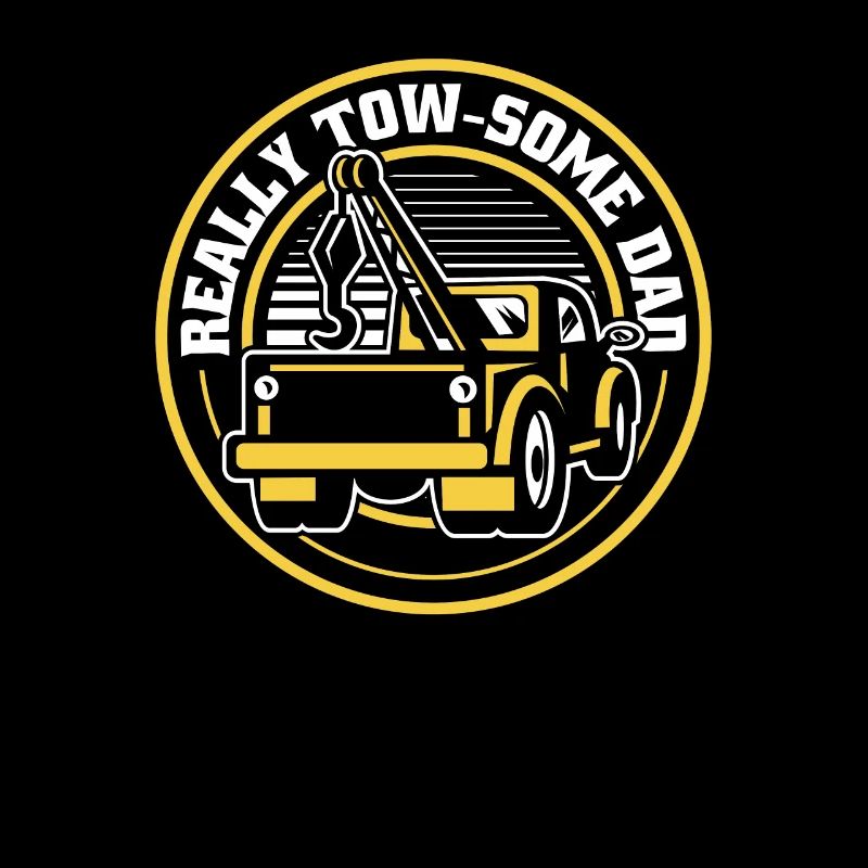Really Towsome Dad Abschlepper Fahrer