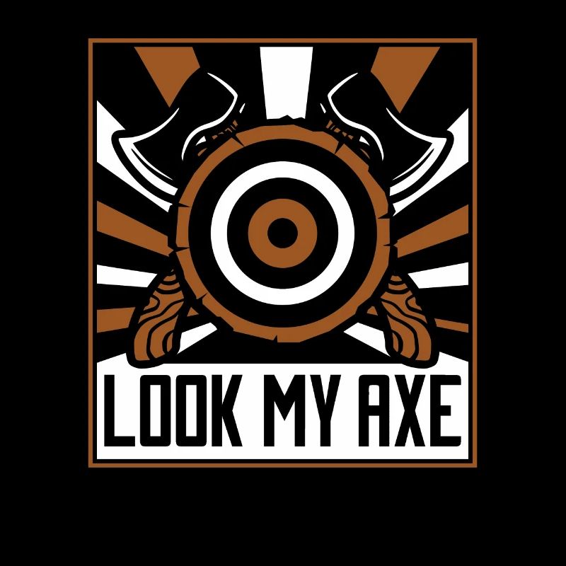 Look My Axe Axe Throwing Competition Game Axe