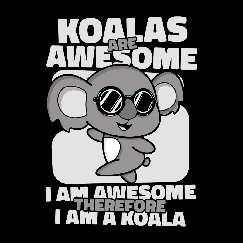 Koalas sind tolle Koalabären Phascolarctos