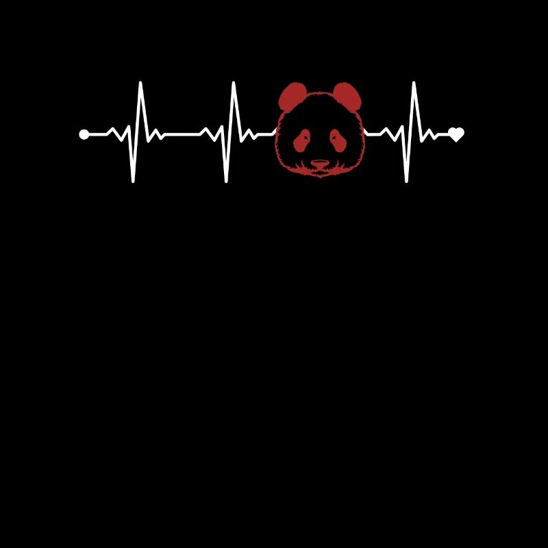 Panda Heartbeat Panda Ours Ami Panda Géant