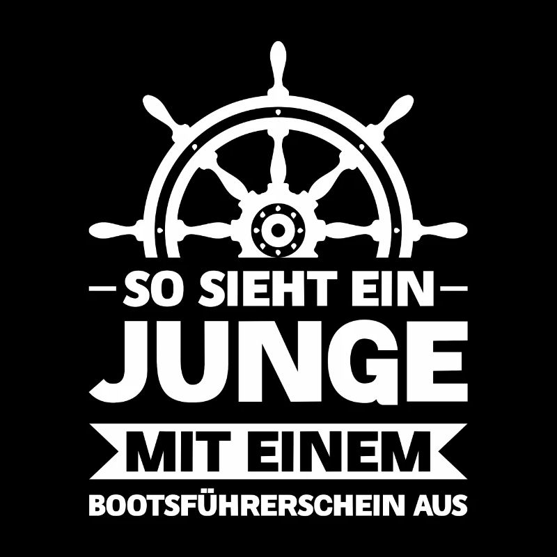 Bootsfahrer Bootsführerschein Geschenk