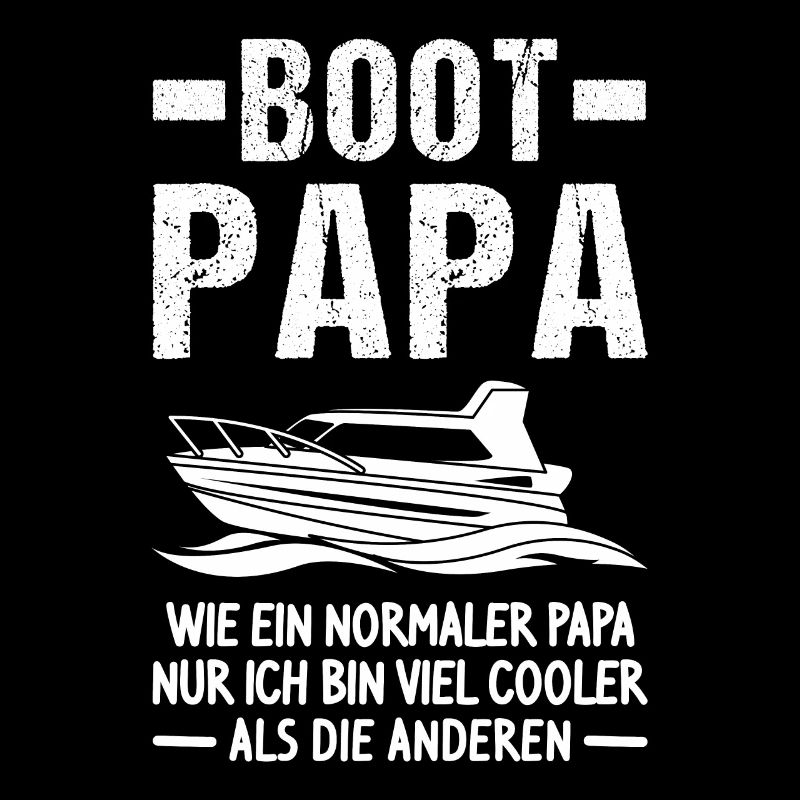 Boot Papa Motorboot Geschenk