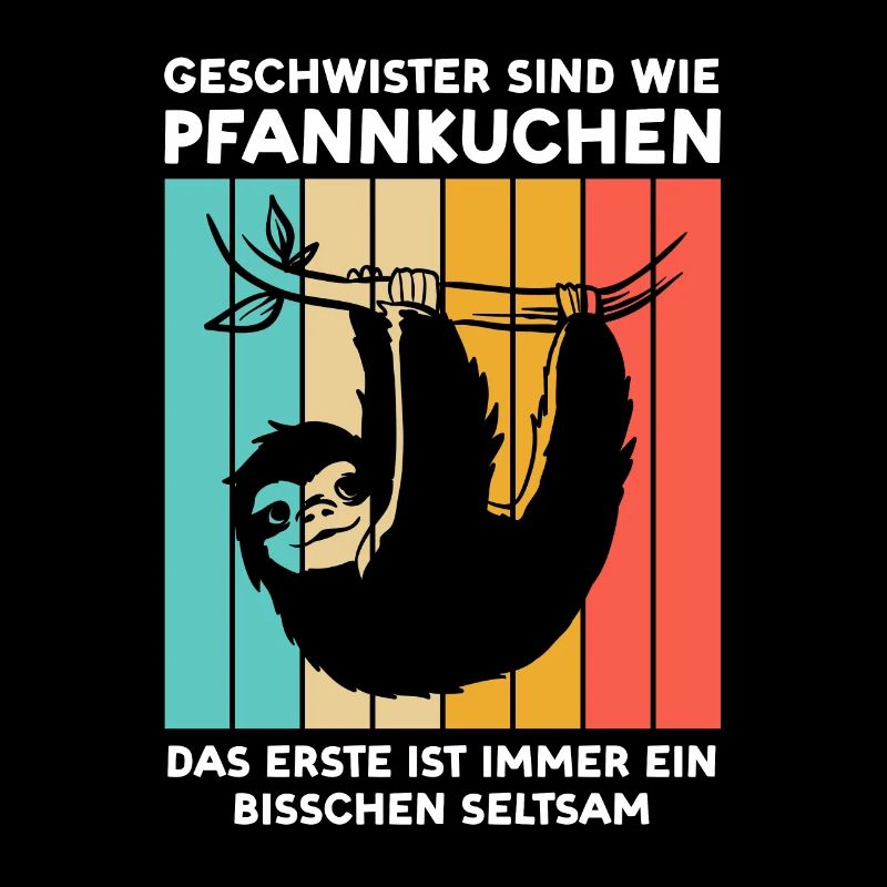 Faultier Sarkasmus Schwarzer Humor Geschenk