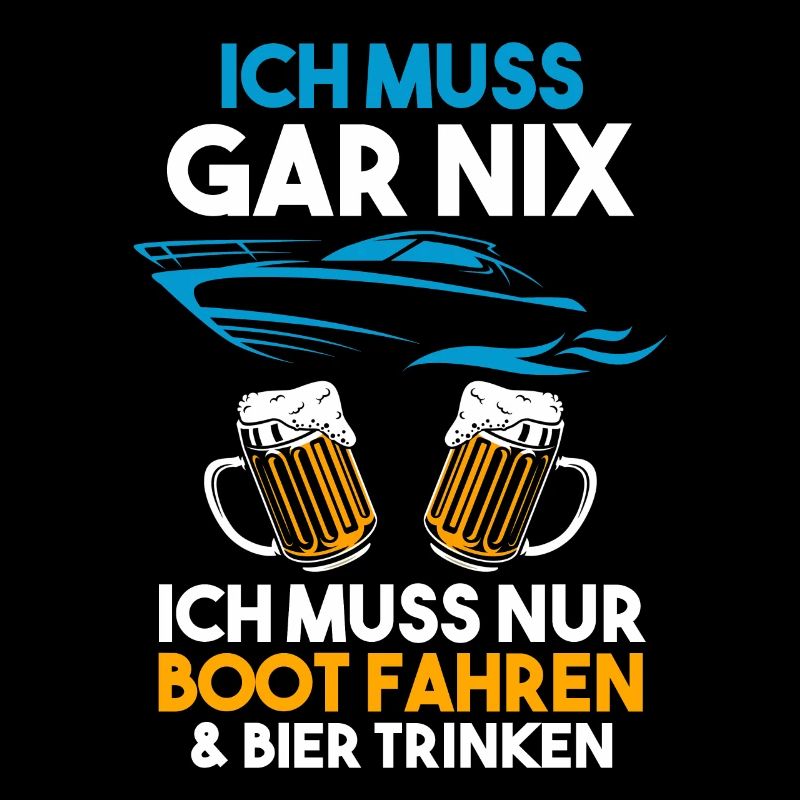 Boot Bier Bootsfahrer Geschenk