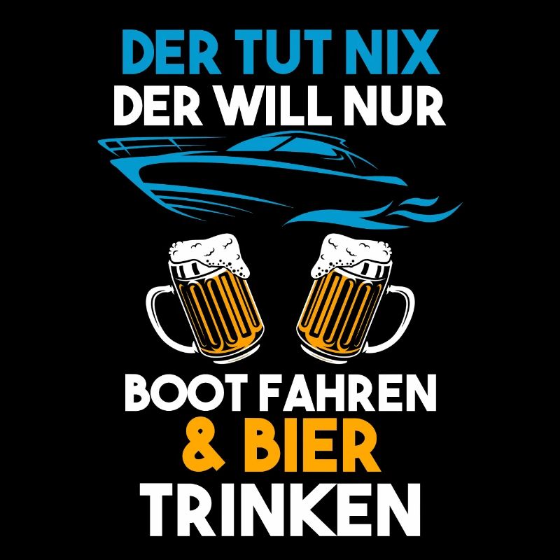 Boot Bier Bootsfahrer Geschenk