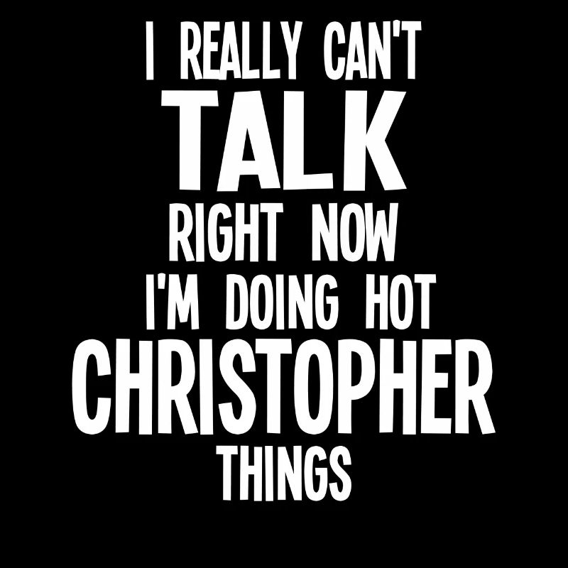 Vorname Christopher Name Christopher Geschenk