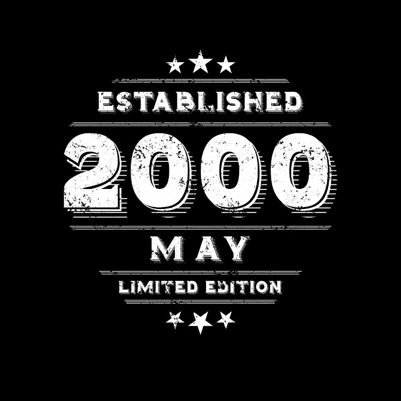 Geburtstag im Mai 2000 - May