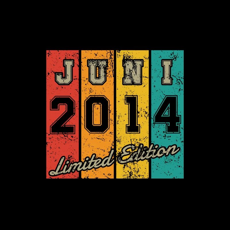 Geburtstag: Juni 2014 - Limited Edition Retro