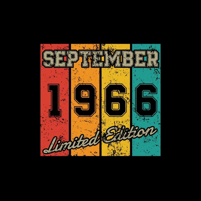 Date de naissance : Septembre 1966 - Édition limitée rétro