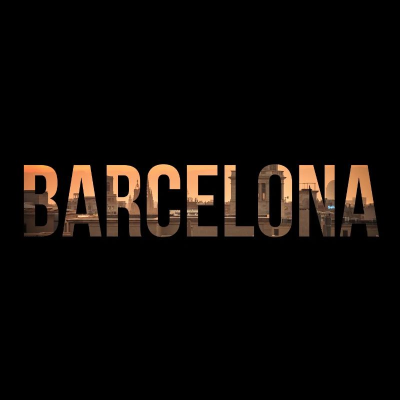 Barcelone Espagne Catalogne Inscription