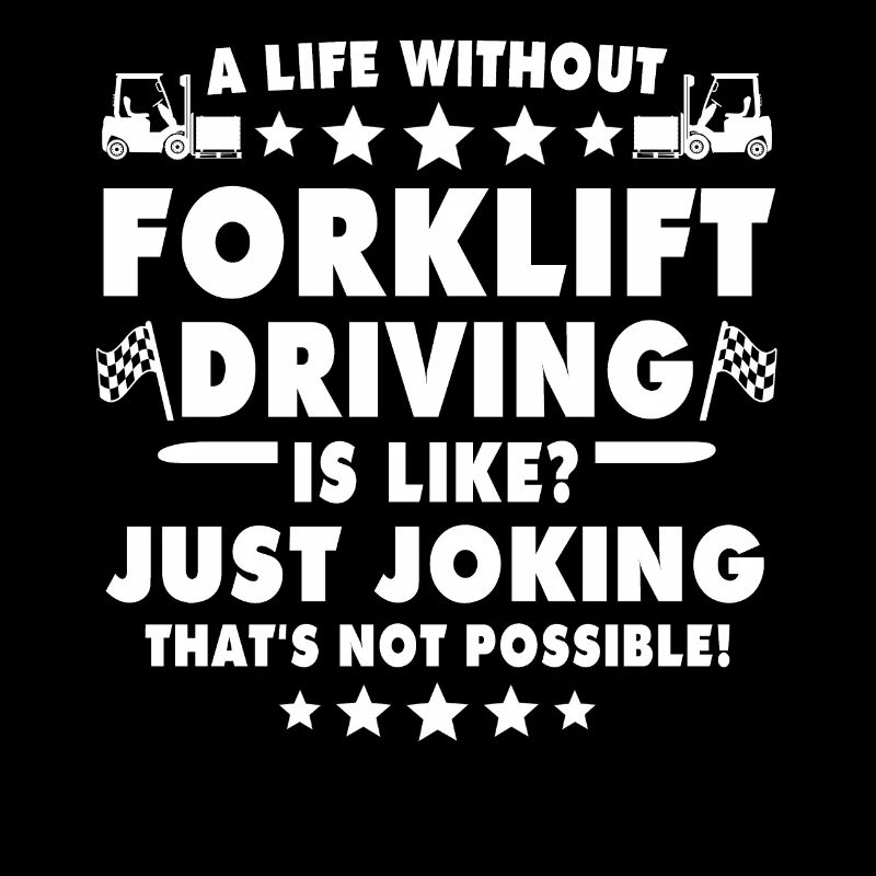 Forklift truck driver