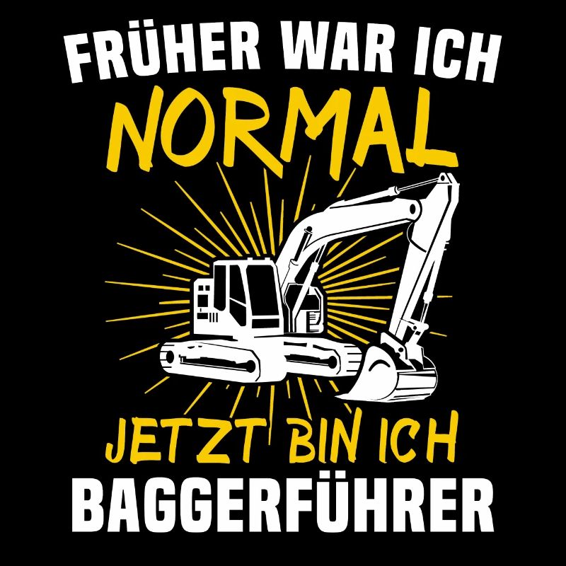 Baggerfahrer Bagger Fahren