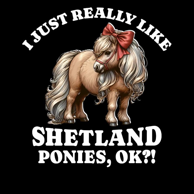 Cheval poney Shetland